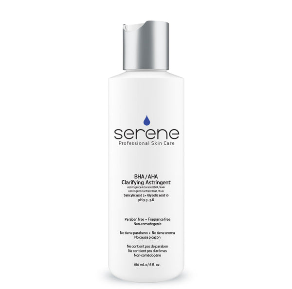 BHA/AHA Clarifying Astringent | Serene Skin Care